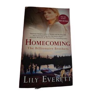 Homecoming the billionaire brothers by Lily Everett St. Martin's paperbacks isbn